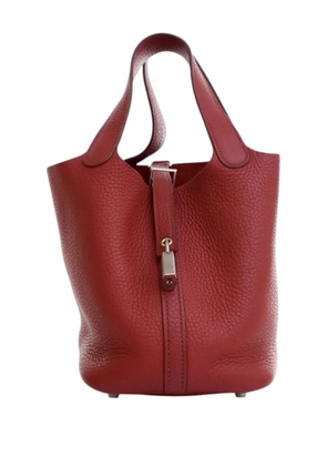 Hermès Pre-Owned 2014 Clemence Picotin Lock 18 handbag - Red