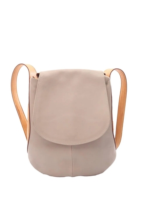 Louis Vuitton Pre-Owned 1998 Leather Paris Saint-Germain Nomade City backpack - Neutrals