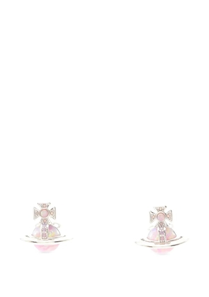 Vivienne Westwood Pre-Owned 2020s Franca orb-embellishment earrings - Silver