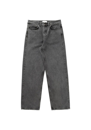 Les Deux belt-loop straight jeans - Grey
