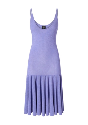 PINKO flounce slip dress - Purple