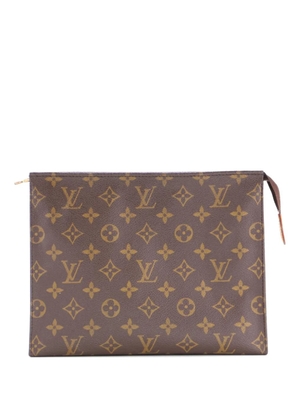 Louis Vuitton Pre-Owned Toiletry Pouch Monogram Canvas 26 clutch bag - Brown