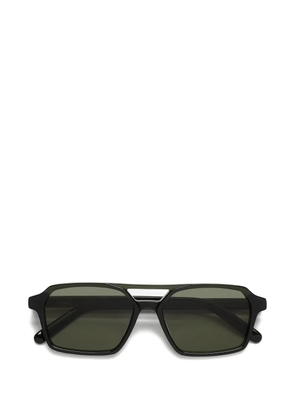 MM6 Maison Margiela black sunglasses - Green