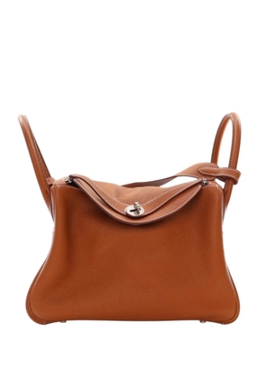 Hermès Pre-Owned 2016 Clemence Lindy 26 satchel - Brown