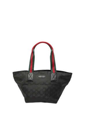 Gucci Pre-Owned 2000-2015 GG Nylon Web tote bag - Black