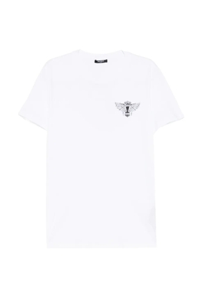 Balmain graphic-print crew neck T-shirt - White