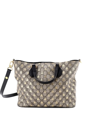 Gucci Pre-Owned Convertible Soft Printed GG Coated Canvas Small tote bag - Black
