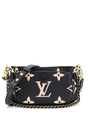 Louis Vuitton Pre-Owned Multi Pochette Accessoires Bicolor Monogram Empreinte Giant crossbody bag - Black