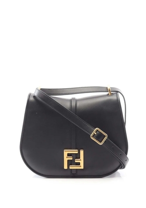 Fendi Pre-Owned 2000-2010 Medium Leather Come On crossbody bag - Black