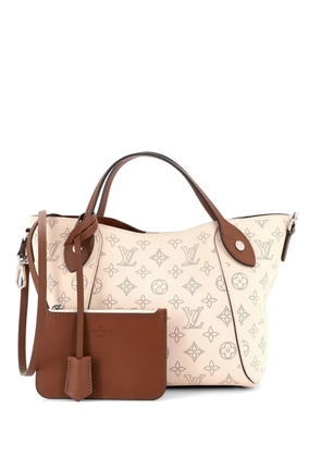 Louis Vuitton Pre-Owned Hina Handbag Mahina Leather PM shoulder bag - Neutrals