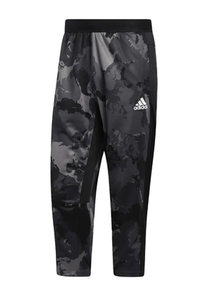 adidas camouflage-pattern track pants - Grey