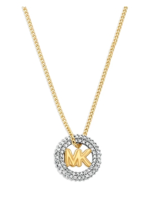 Michael Kors pavé pendant necklace - Gold
