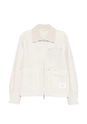Eleventy collar pocket jacket - Neutrals