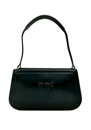 Celine Pre-Owned 2000 Leather Triomphe shoulder bag - Brown