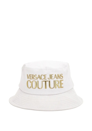 Versace Jeans Couture logo bucket hat - White