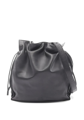 Loewe Pre-Owned 2000s Flamenco leather shoulder bag - Black