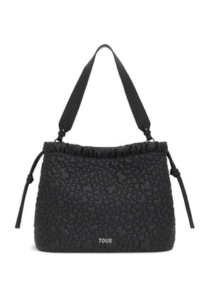 TOUS large Puffy Bear shoulder bag - Black