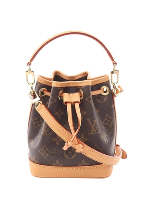 Louis Vuitton Pre-Owned 2021-2026 Monogram Nano Noe bucket bag - Brown