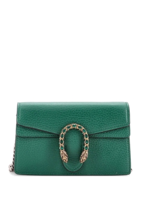 Gucci Pre-Owned Dionysus Bag Leather Super Mini clutch bag - Green