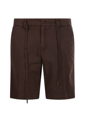 Myths belt-loops shorts - Brown