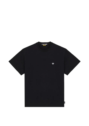 IUTER Heart Logo cotton T-shirt - Black