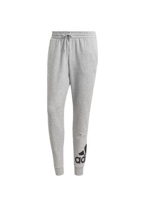 adidas Essentials tapered-cuff logo track pants - Grey