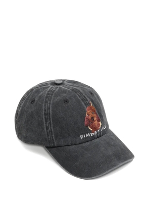 Bimba y Lola dog-embroidered cap - Grey