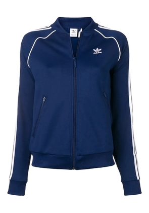 adidas Superstar stripe-detail jacket - Blue