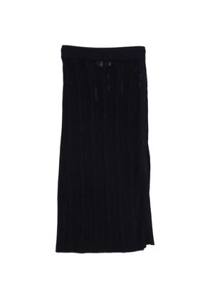 BOMPARD pointelle knitted skirt - Black