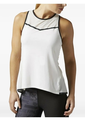 Reebok racerback overlay T-shirt - White