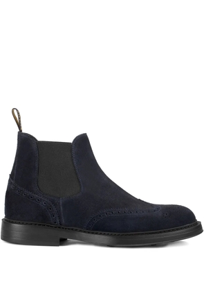 Doucal's suede chelsea boots - Blue