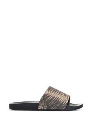 Just Cavalli logo-print slides - Brown