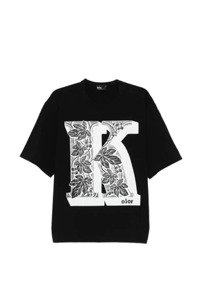Kolor logo-print T-shirt - Black