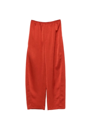 Nanushka Zoela elastic waist barrel leg trousers - Orange
