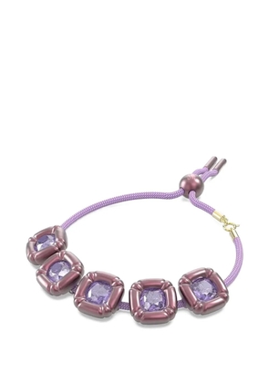 Swarovski crystal-embellishment bracelet - Pink