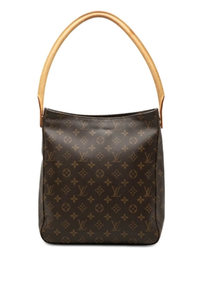Louis Vuitton Pre-Owned 2002 Monogram Looping GM shoulder bag - Brown