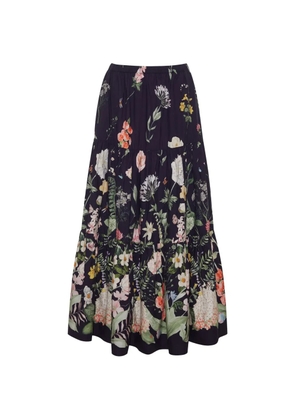 Cara Cara Melanie tiered skirt - Blue