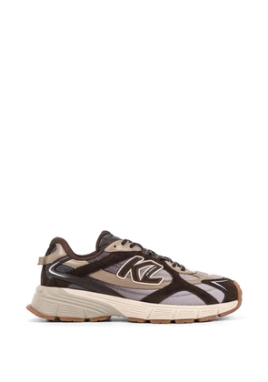 Karl Lagerfeld side-logo sneakers - Brown