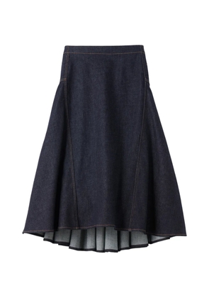 Jacquemus Lavoir de-Nîmes midi skirt - Blue