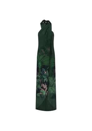 Johanna Ortiz Silent Water floral-pattern top - Green