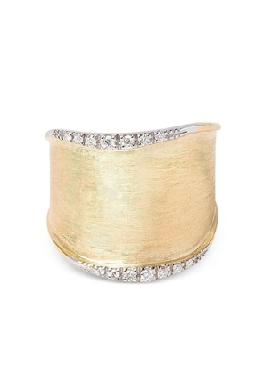 Marco Bicego 18K yellow gold diamond Lunaria band Ring
