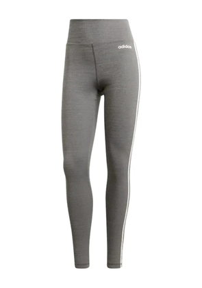 adidas three-stripes logo leggings - Grey