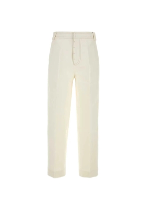 AMI Paris cotton trousers - Neutrals