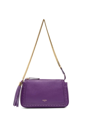 Lancel Premier Flirt chain clutch bag - Purple