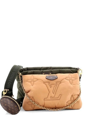 Louis Vuitton Pre-Owned Maxi Multi Pochette Accessoires Monogram Quilted Econyl Nylon crossbody bag - Green