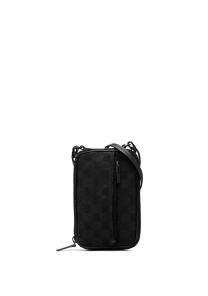 Gucci Pre-Owned 2000-2015 GG Canvas crossbody bag - Black