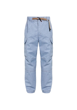Moncler Grenoble belt cargo trousers - Blue
