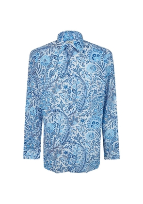 ETRO paisley-print shirt - Blue