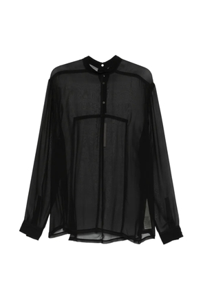 Rick Owens rear-button top - Black