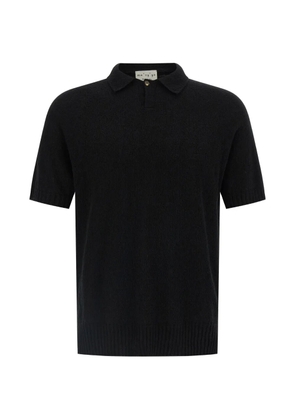 Ma'ry'ya short-sleeve polo shirt - Black